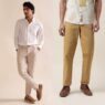 pants to wear with a men's shirt